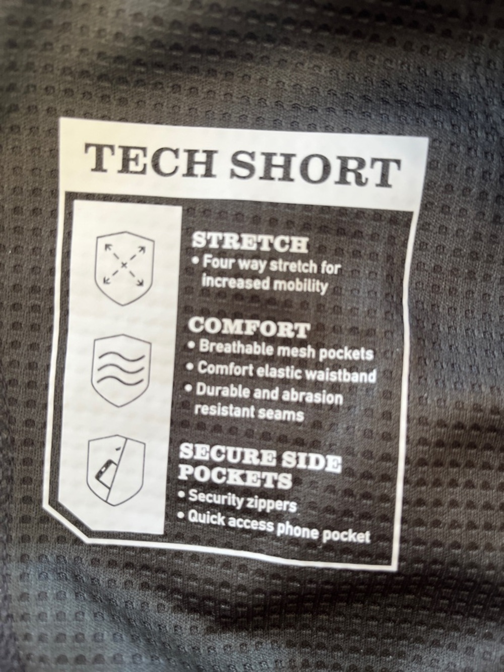 Orvis Tech Performance Short - Picture 4 of 4